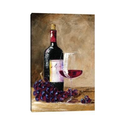 Afternoon Wine by Malenda Trick - Wrapped Canvas Painting