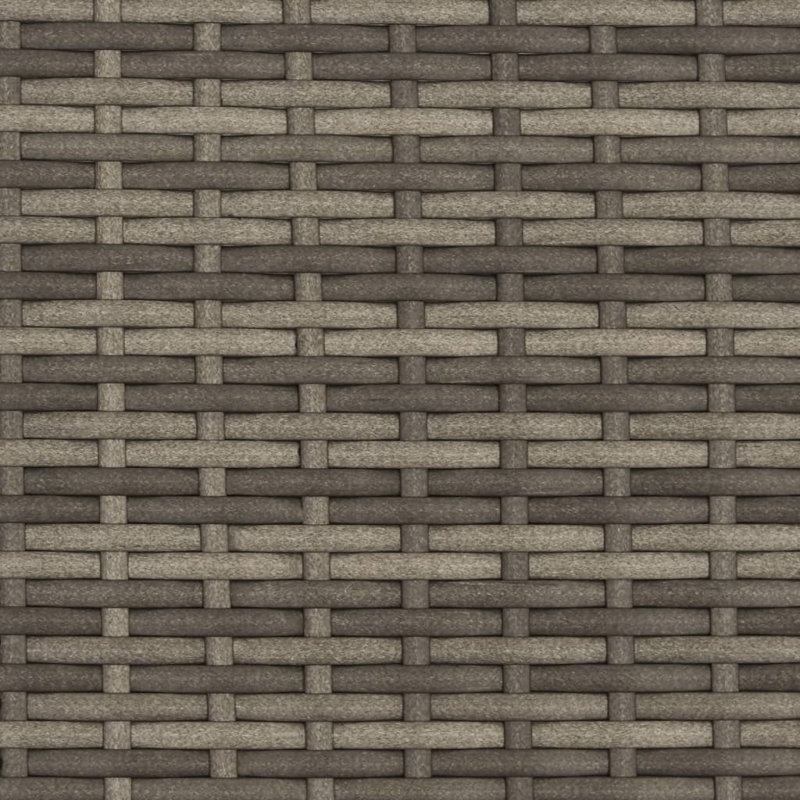 Double méridienne vidaXL avec auvent et coussins, Gris / bleu marine