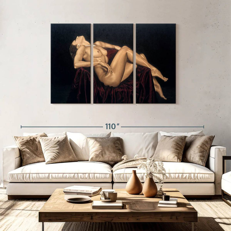 Exquisite, 48" H x 74" W