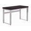 Bureau d'ordinateur, bureau personnel, debout, réglable, L 48 po, travail, stratifié pour ordinateur portable, métal gris, contemporain, moderne-970160216
