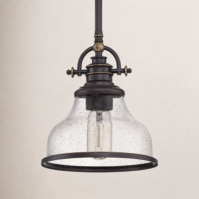 Maybery 1-Light Dimmable Dome Pendant
