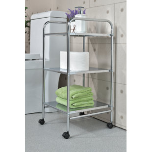 28'' H x 12.4'' W Utility Cart with Wheels