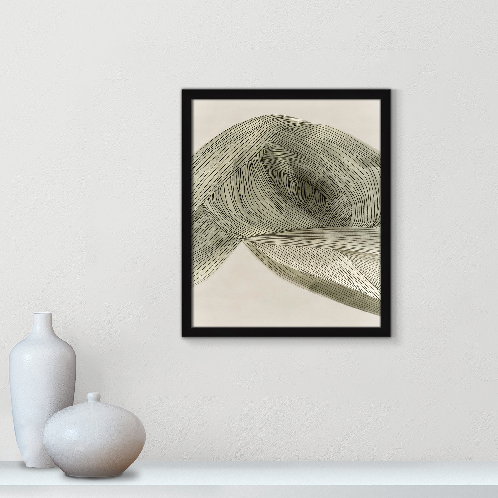 Dreaming In Pastel I, 19" H x 16" W x 0.75" D, Satin Black