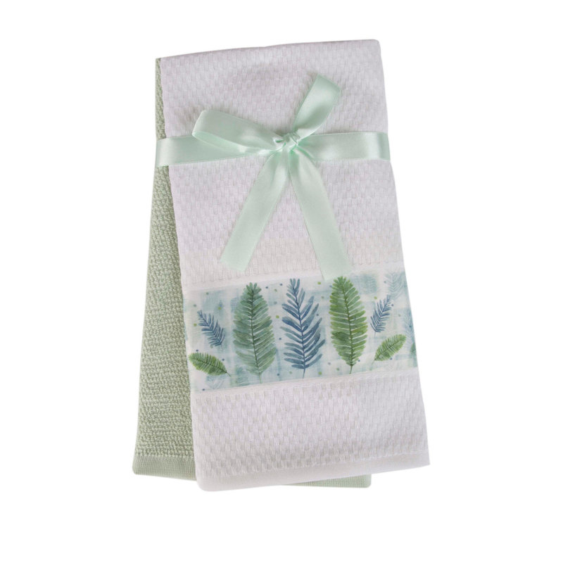 Ensemble de serviettes 100% coton 2 pièces Adola