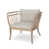 Mélange de polyester beige