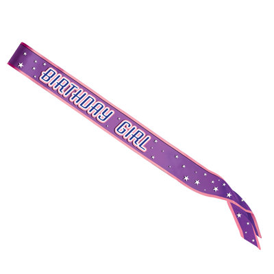 Ceinture d'anniversaire en satin