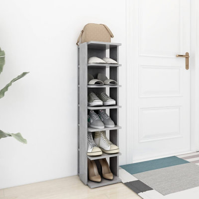 Chipboard 6 Pair Shoe Rack
