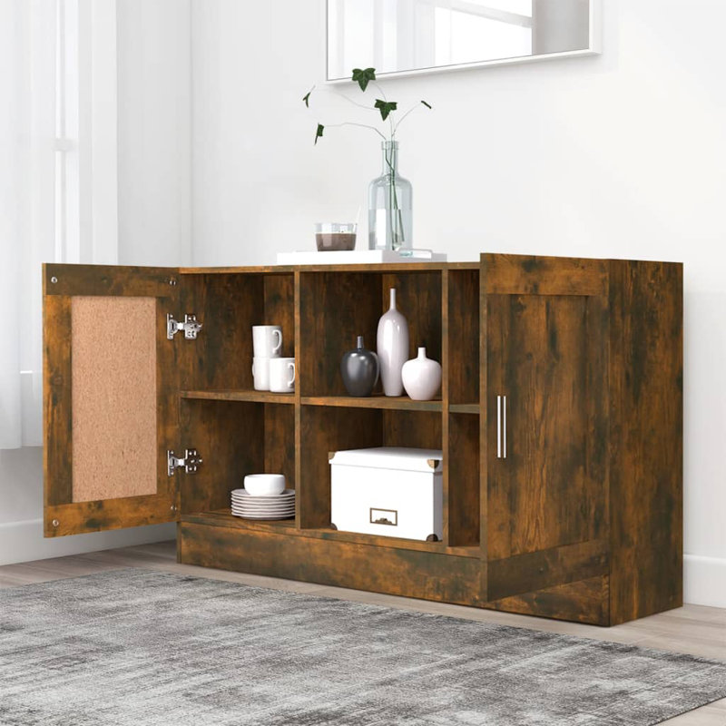 120 cm W Sideboard, Smoked Oak