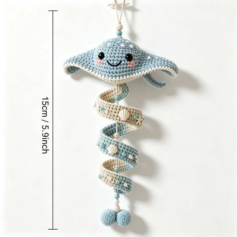 Trousse de bricolage pour la décoration de baril en fer forgé au crochet, MRC