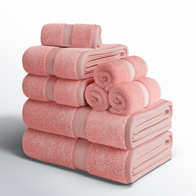 Renata 8-Piece Egyptian Cotton Towel Set