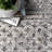 Dianne Textured Machine Woven / Power Loomed Performance Gray/ White Tasseled Rug-806552071