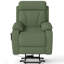 Fauteuil inclinable électrique Power Lift pour personnes âgées avec télécommande, angles réglables et poche latérale pour les petits espaces-2137504536