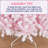 Pre-lit Flocked Artificial Christmas Tree with Foldable Stand-1926715785