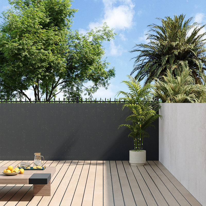 Fence Panels Fencing with 1 Panel(s) Included, 120cm H x 500cm W x 1.6cm D