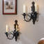 2 Piece Metal Wall Bath Sconce Set