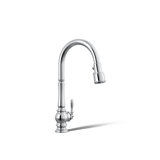 Artifacts® Touchless Pull Down Kitchen Sink Faucet with Three-Function Sprayhead