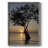Sunset Silhouette Framed Print - Solid Wood-975890374