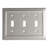 Architectural 3 - Gang Toggle Light Switch Standard Wall Plate-44465888-128259095