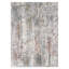 Tapis gris à motif abstrait-1630376493