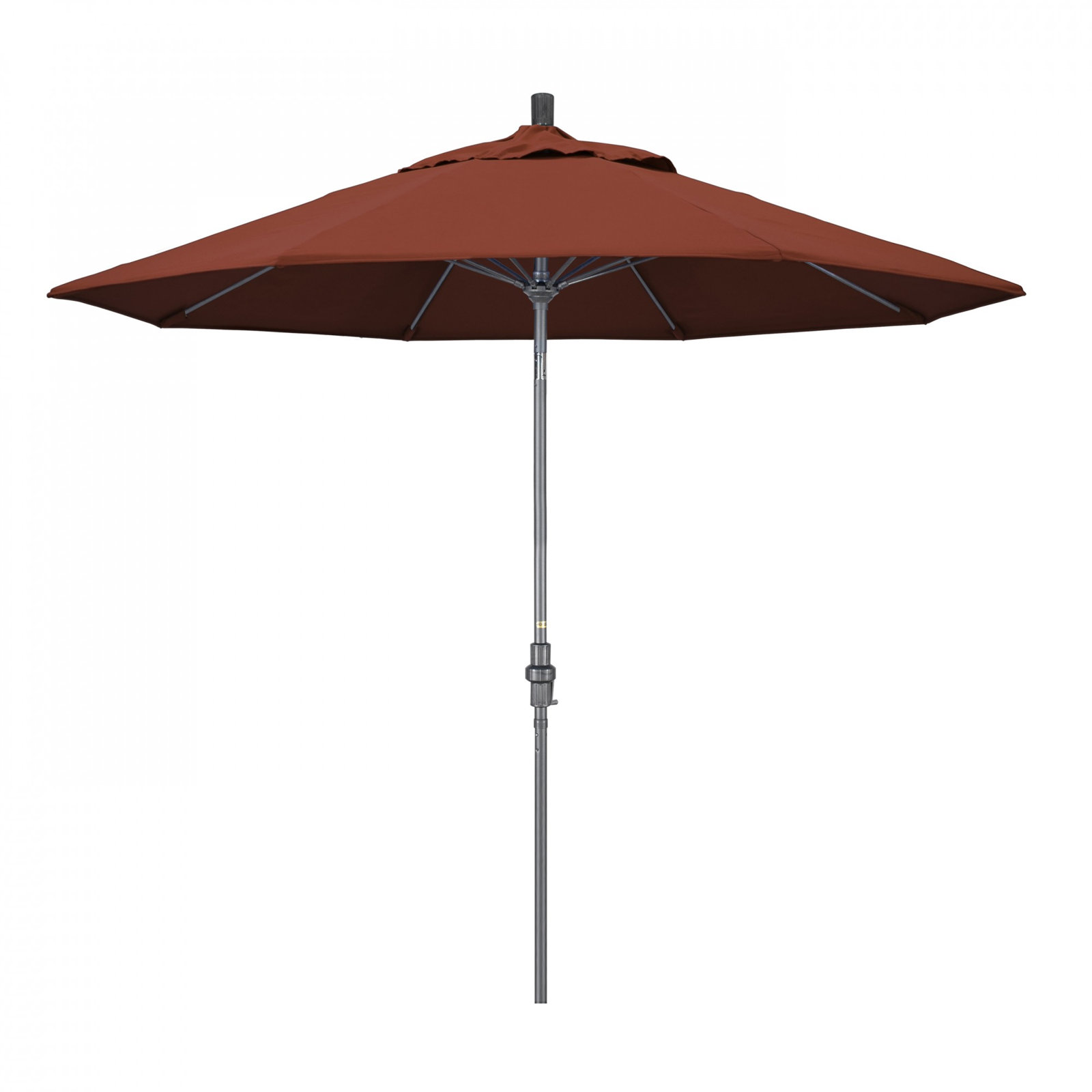 Hemenway 108'' Outdoor Umbrella, Terracotta- Olefin