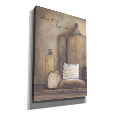 'Give Us This Day Our Daily Bread' by Pam Britton, Canvas Wall Art