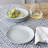 Over&Back Coupe Semi Hand-Finished Stoneware Appetizer Plates-99296343