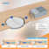 24 Pack 4 Inch Recessed Lighting, 5CCT LED Recessed Light, 2700K-5000K Selectable, 9.5W Eqv 80W, 810LM Dimmable Canless Wafer Downlight, LED Ceiling Light ETL Certificated
