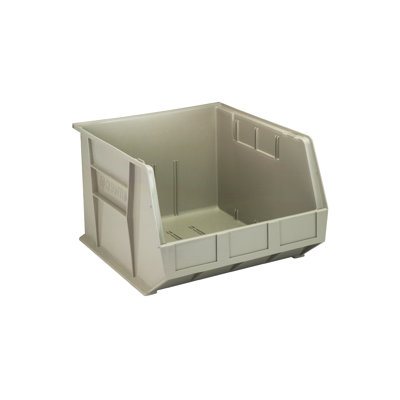  QUS270SN - Ensemble de 3 bacs de rangement en pierre ultra empilables et suspendus L 18 po x l 17 po x H 11 po
