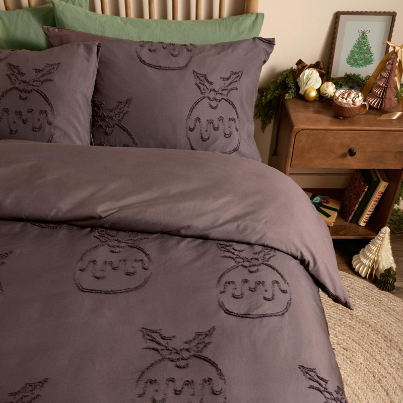 Pudding Tufted Soft Touch Duvet Cover Set