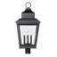 Luminaire d'extérieur sur pied 33 po Raphael