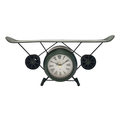 Horloge de table avion
