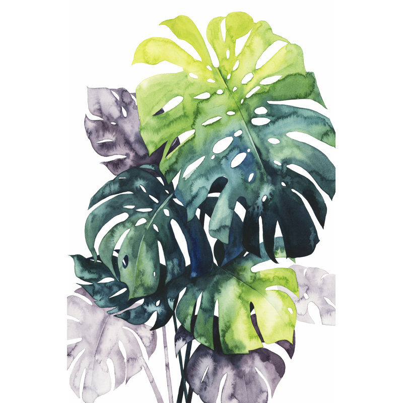 Twilight Palms IV by Grace Popp - Wrapped Canvas Painting, 46cm H x 30cm W x 3.8cm D