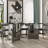 78" Glass Top Metal Base Dining Table-1814512463