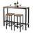 Chardannay 2 - Person Four Leg Dining Set-365257799