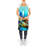 No Pattern Bib Apron