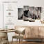Lounging Black Panther Wall Art Multi Piece Canvas Print-2138354171
