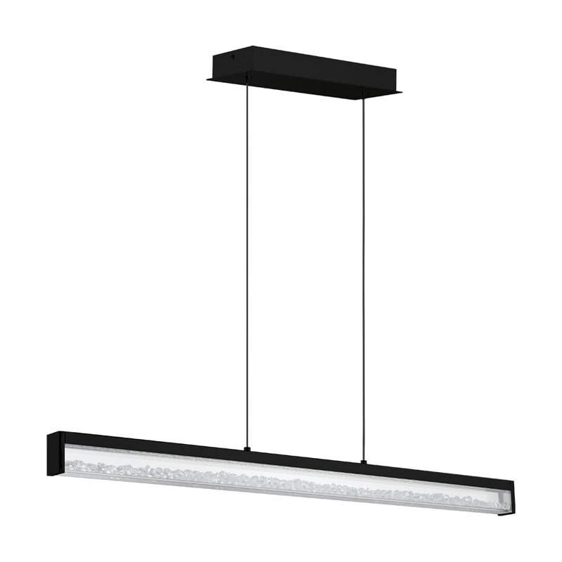 Akihiko 1 - Light Matte Black LED Kitchen Island Pendant