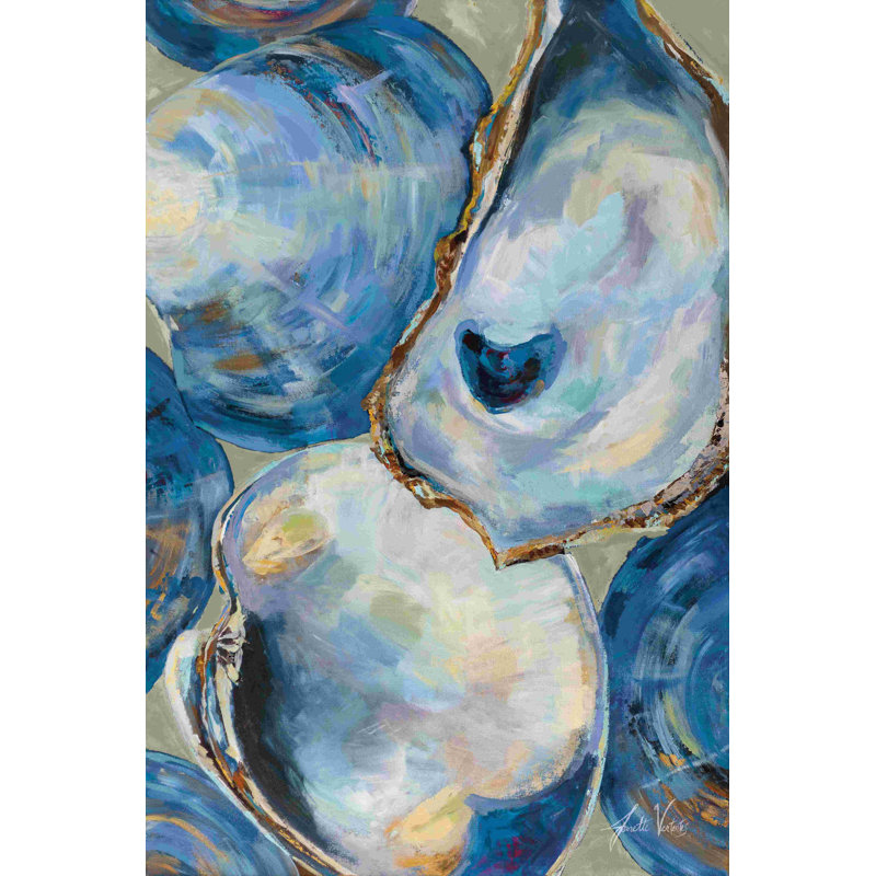 Matununk Shells Tan par Jeanette Vertentes - impression sur toile tendue, Toile tendue, Non, H 12 po x l 8 po