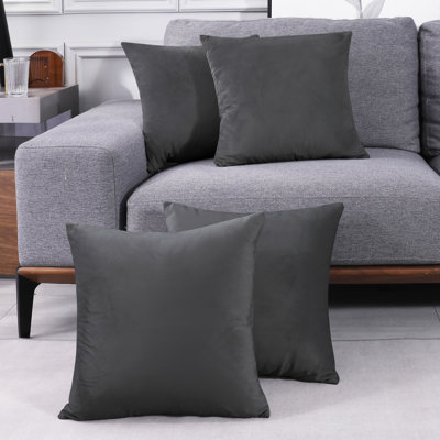 Decorative Throw Soft Linen Cushion Covers Pillow Covers (Set of 4)