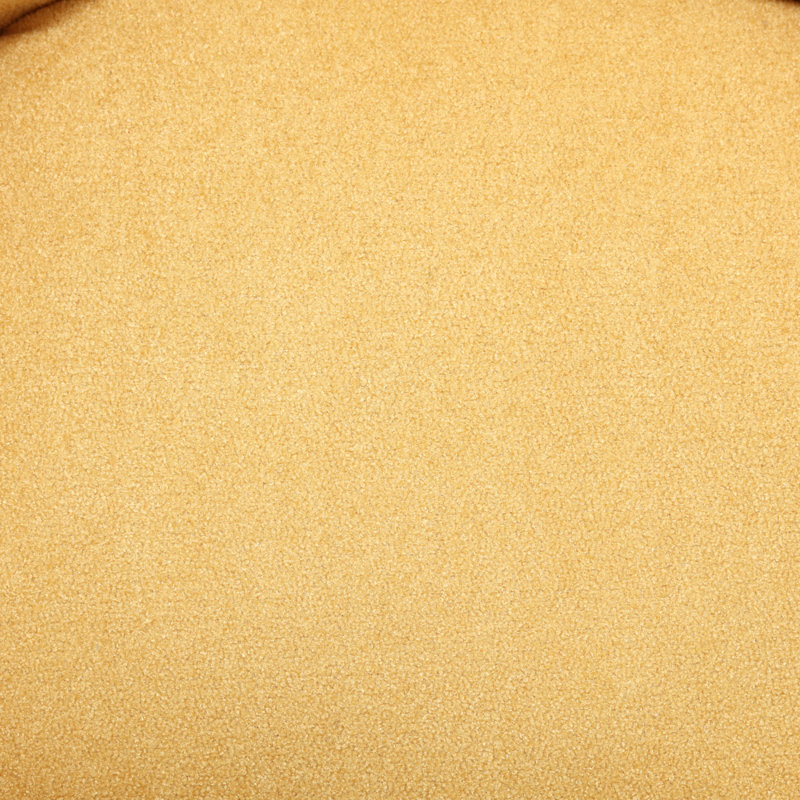 Fauteuil à billes souple avec repose-pieds, Jaune