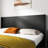 Queen Size 64.4" Wide Black Oak Wood Headboard, Modern Wall Mounted Fluted Wingback Design Thought, Elegant Real Constitution, Contemporary 3d Configured Look, And Easy To Assemble Quickly Bed's-358238796-358238787