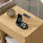Valerica 1-Drawer Fluted Nightstand with Charging Station-1333228233