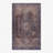 Machine Washable Area Rug Chenille Durable Soft Non-Slip Rug Burgundy 3' x 5'