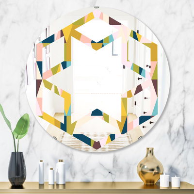 Miroir mural Hexagon Star