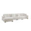 Canapé modulaire rembourré 5 pièces avec repose-pieds Orsina-1708011550
