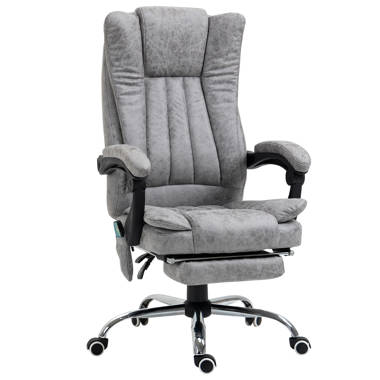 6 Vibrating Massage Heated Office Chairs w/ Lumbar Support, Noosagreen