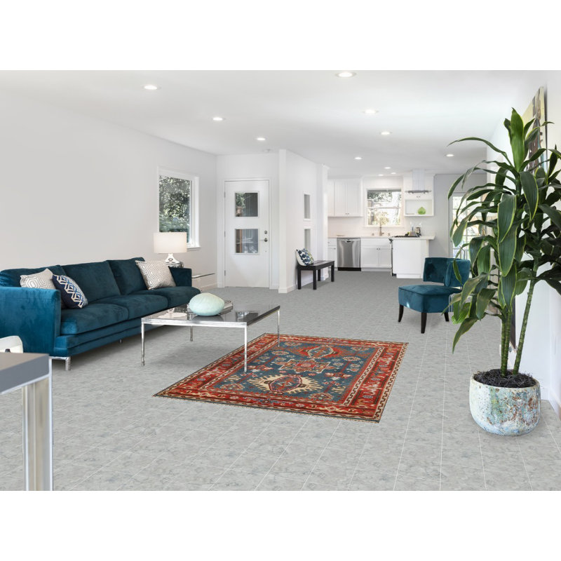 Tapis oriental bleu Khotan