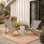 Chaise de patio Winston