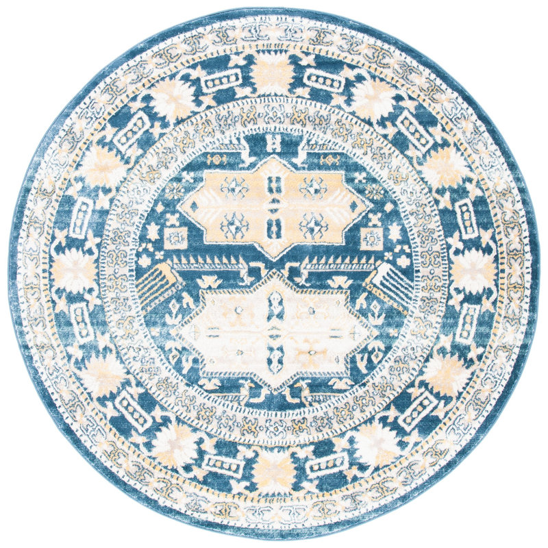 Skyler Performance Oriental Rug, Round 6'7"