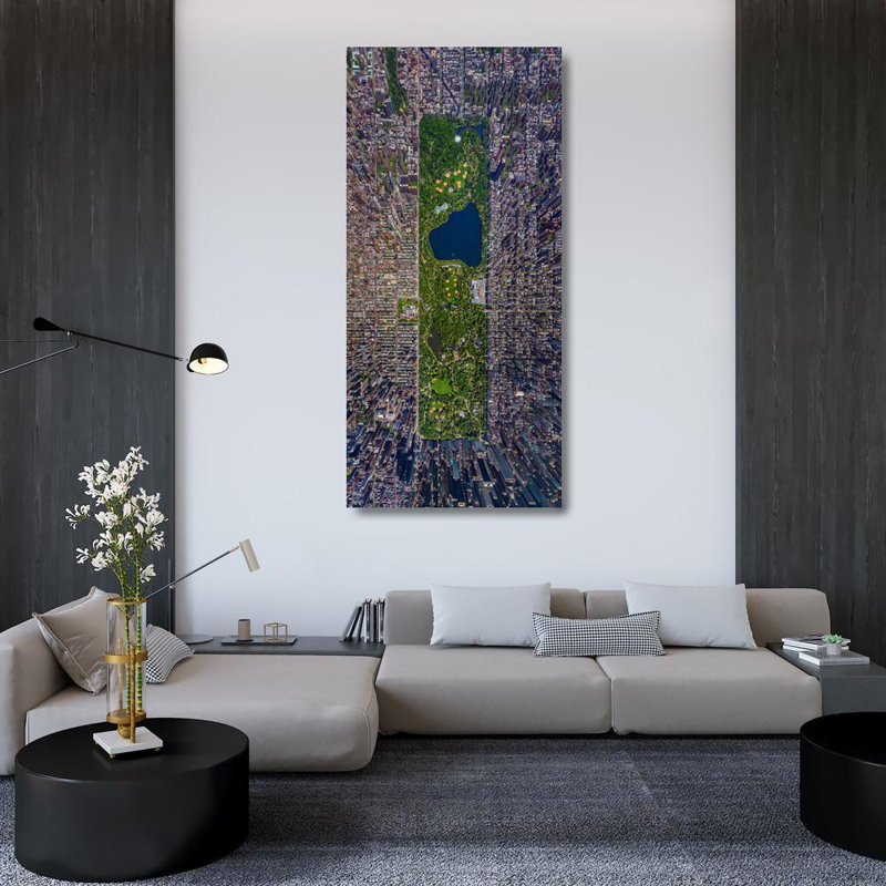Central Park, 48" H x 22" W